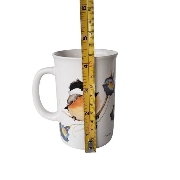 Vintage Valerie Pfeiffer Capilano Birds Canadian Design 3 Coffee Mugs - Picture 10 of 12